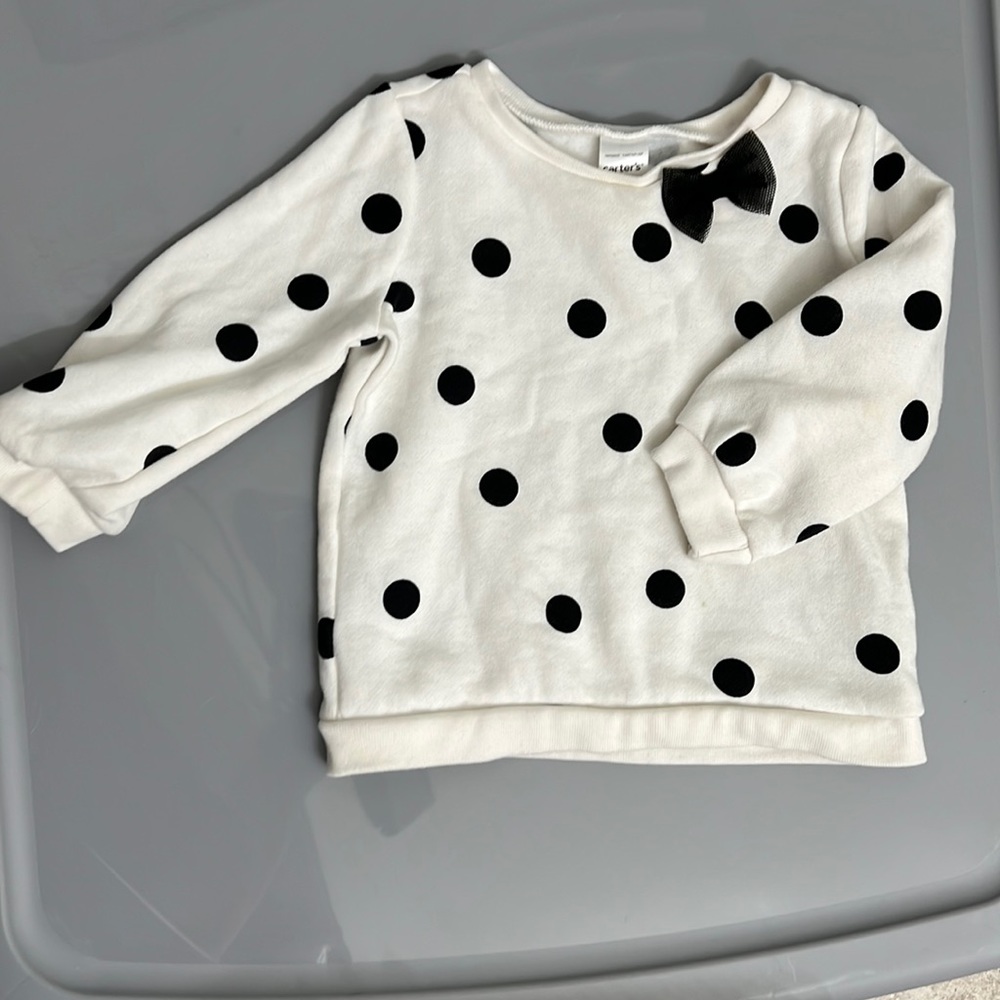 Polka dot top